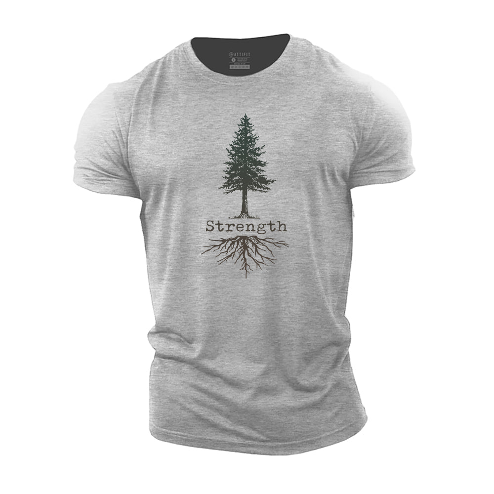 Strength Of A Tree Cotton T-Shirt