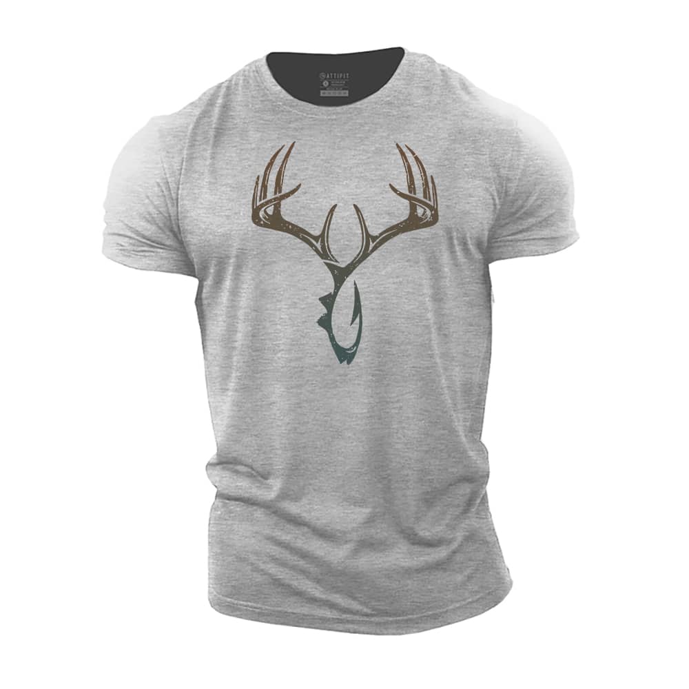 Antler Hook Cotton T-Shirt