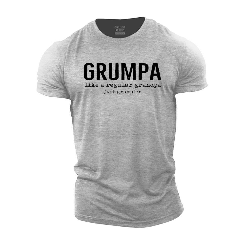 Grumpa like a Regular Grandpa Just Grumpier T-Shirt