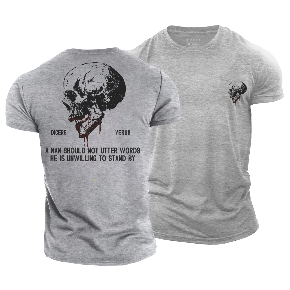 Dicere Verum Cotton T-Shirt