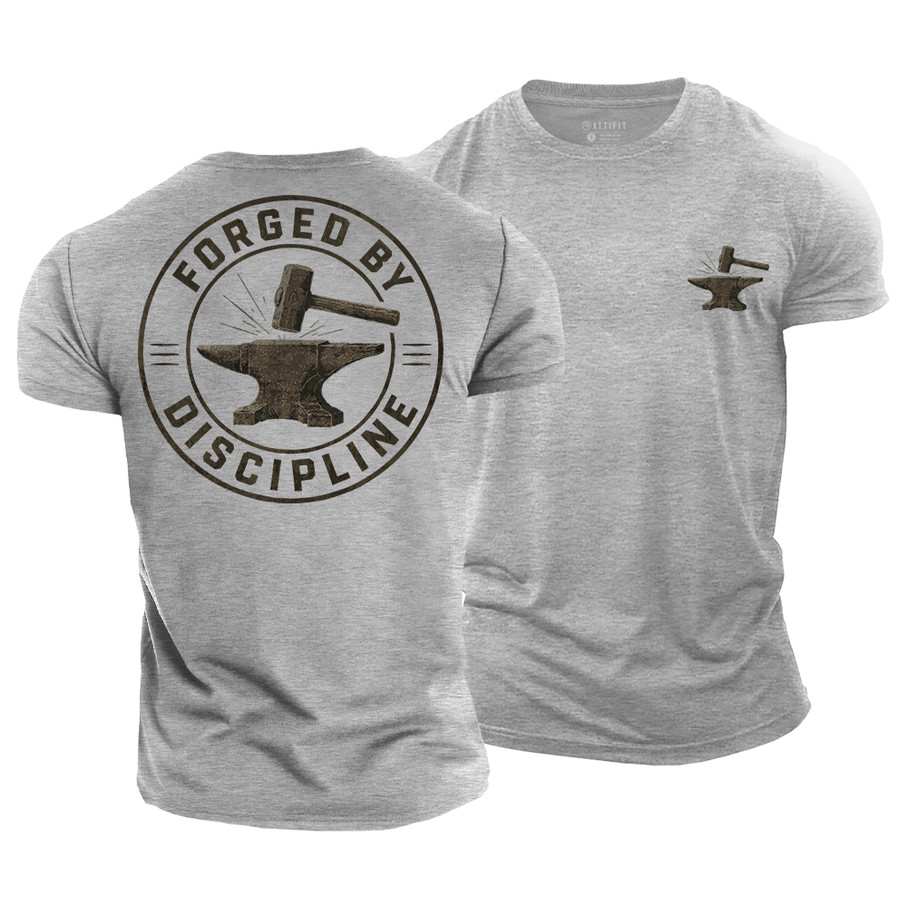 Forged by Discipline Cotton T-Shirt