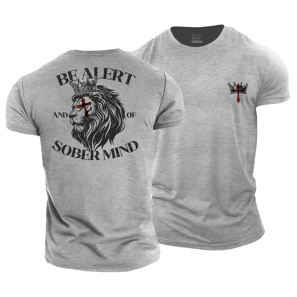 Be Alert And of Sober Mind Cotton T-Shirt