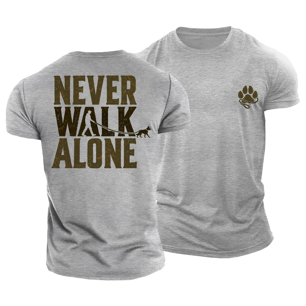 Never Walk Alone Cotton T-Shirt