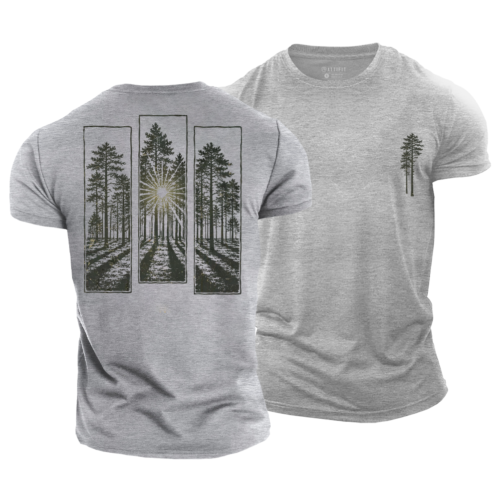 Between the Pines Cotton T-Shirt