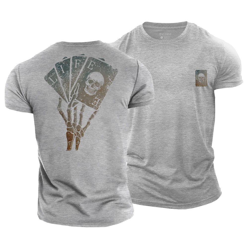 Life Poker Cotton T-Shirt