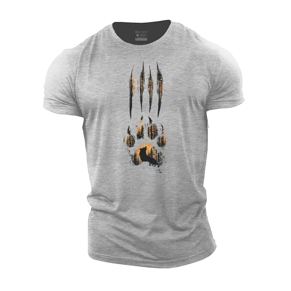 Wolf Claw Landscape Cotton T-Shirt