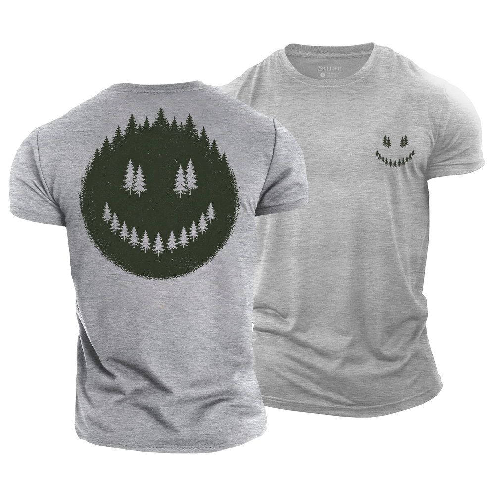 Forest Smile Adventure Cotton T-Shirt