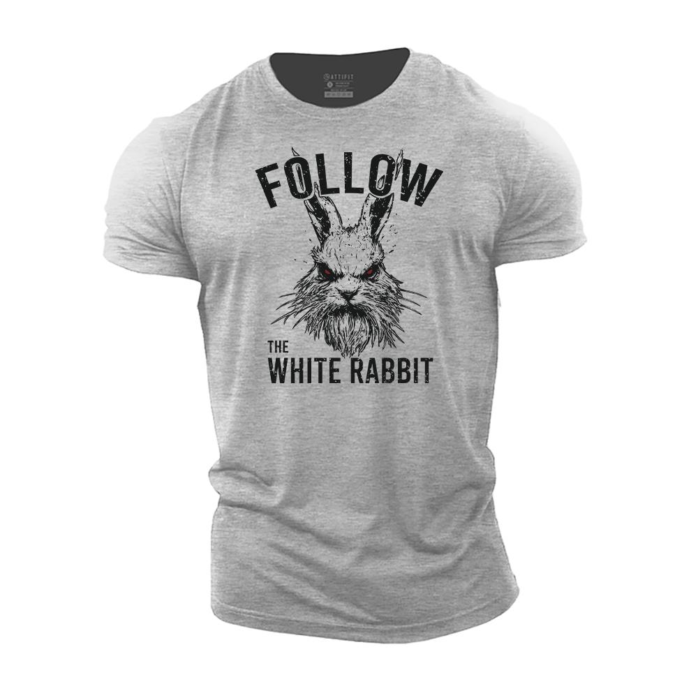 Follow the White Rabbit Cotton T-Shirt
