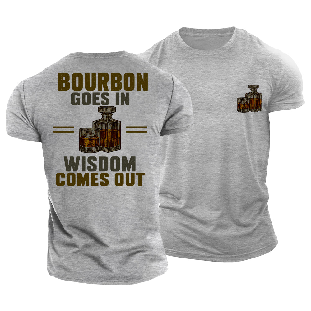 Bourbon Wisdom Cotton T-Shirt