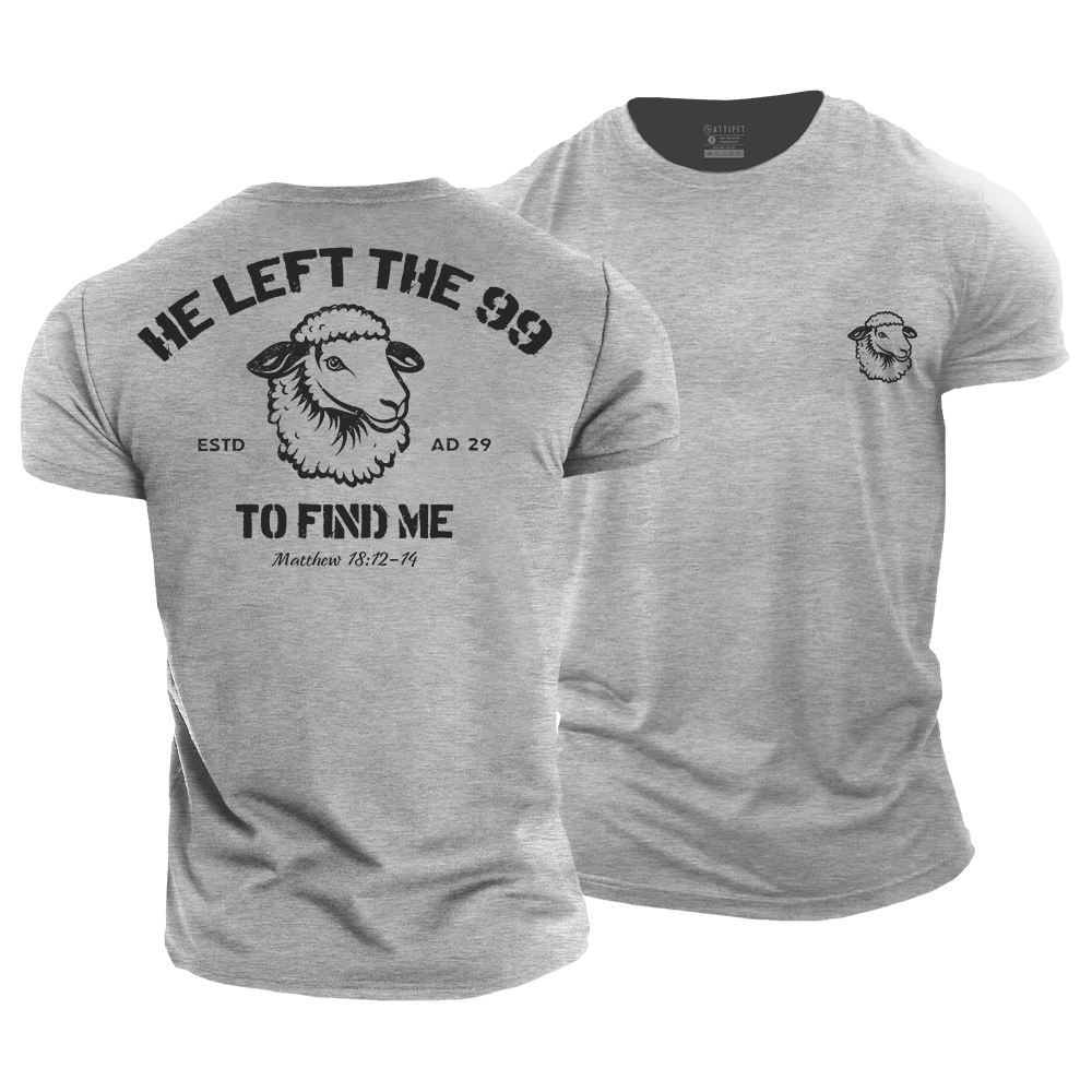 He Left The 99 To Find Me Cotton T-Shirt