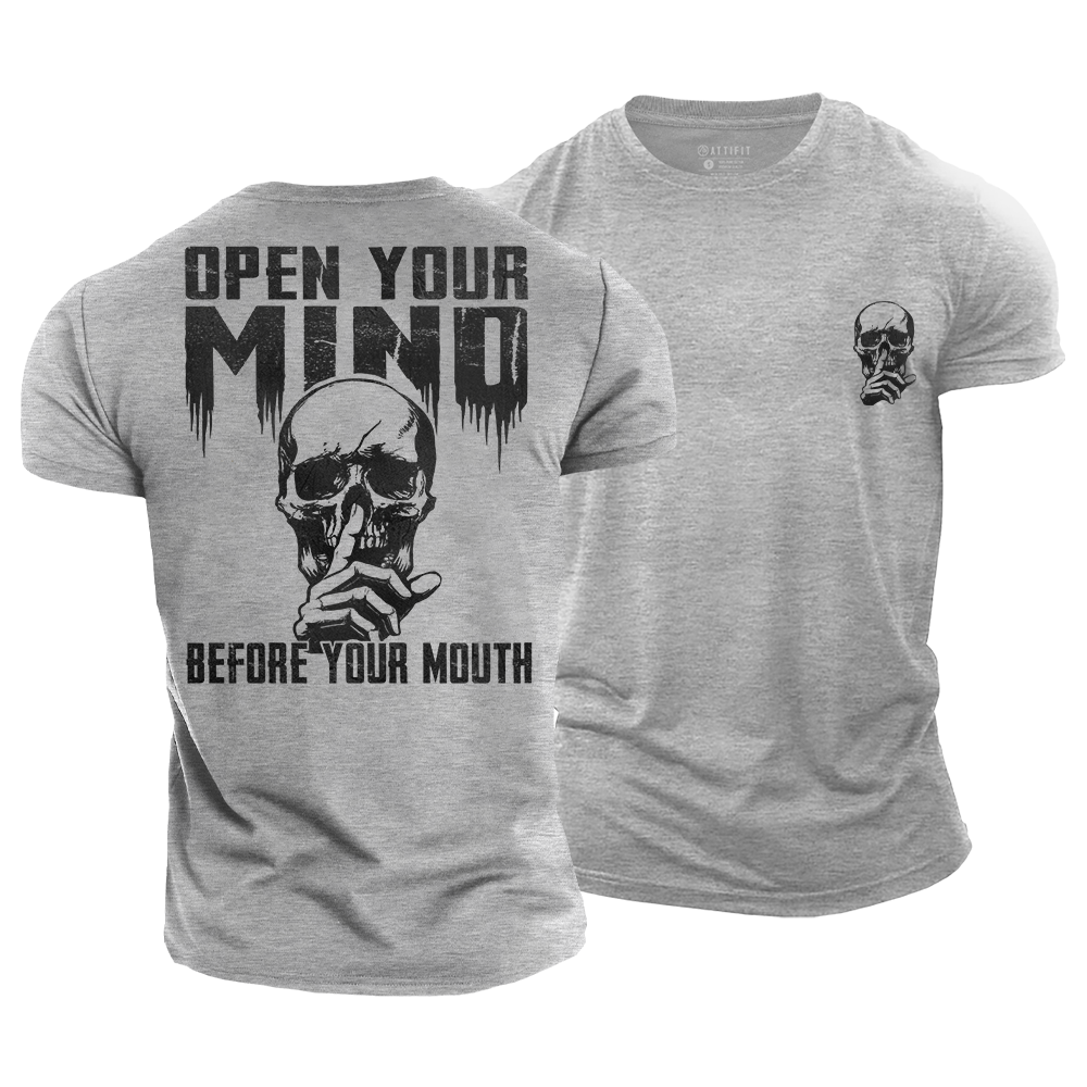 Mind Before Mouth Cotton T-Shirt