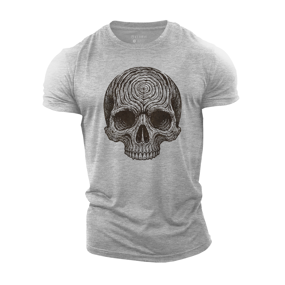 Time Makes Skull Cotton T-Shirt