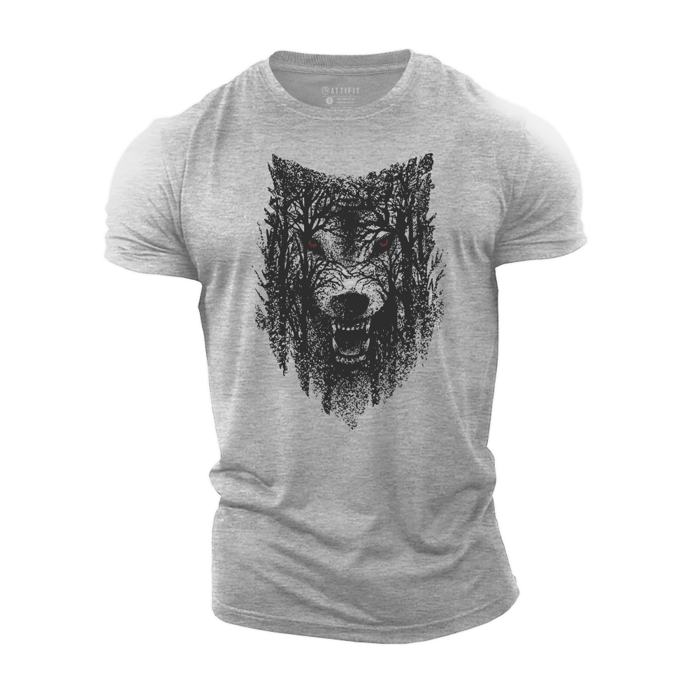 Spirit of the Wolf Cotton T-Shirt