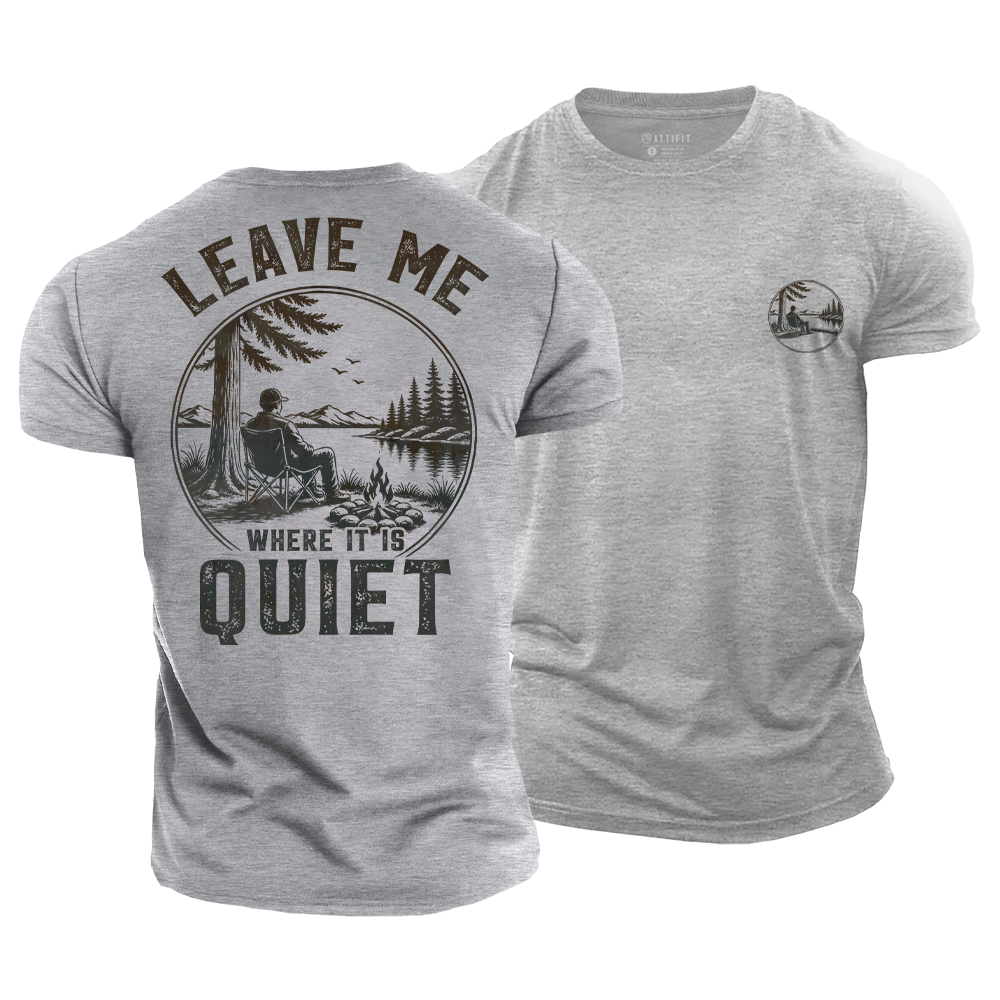 Leave Me in Peace Cotton T-Shirt