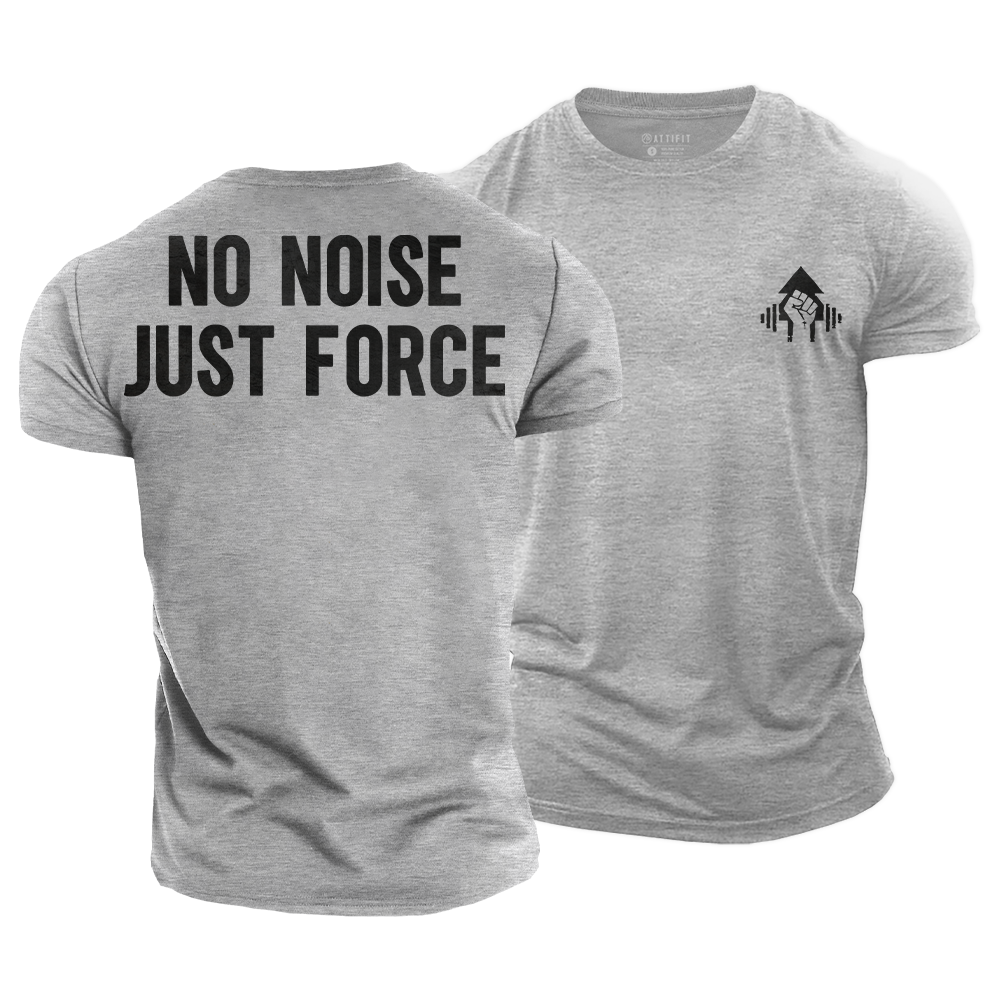 Strength Without Noise Cotton T-Shirt
