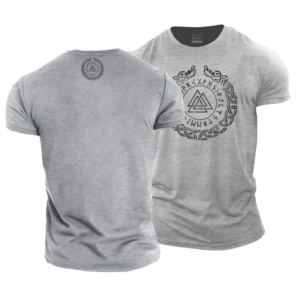 Viking Warrior Bracelet Cotton T-Shirt