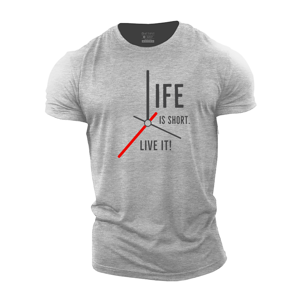 Life Is Short Cotton T-Shirt