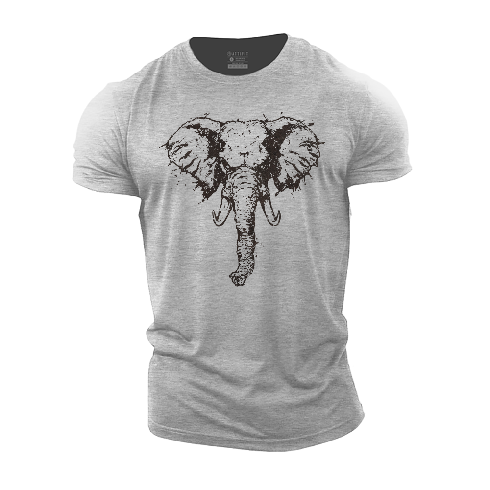 Elephant Cotton T-Shirt