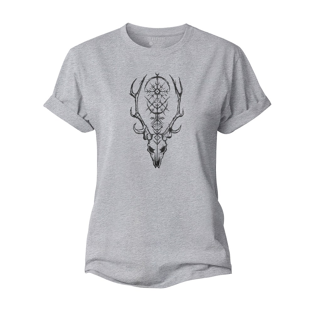 Viking Elk Women's Cotton T-Shirt
