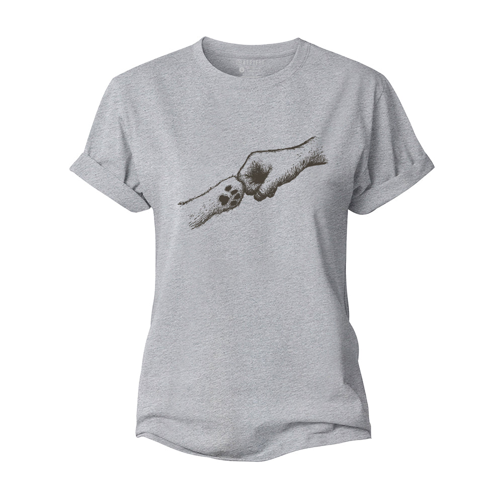 Paws of Loyalty Women's Cotton T-Shirt