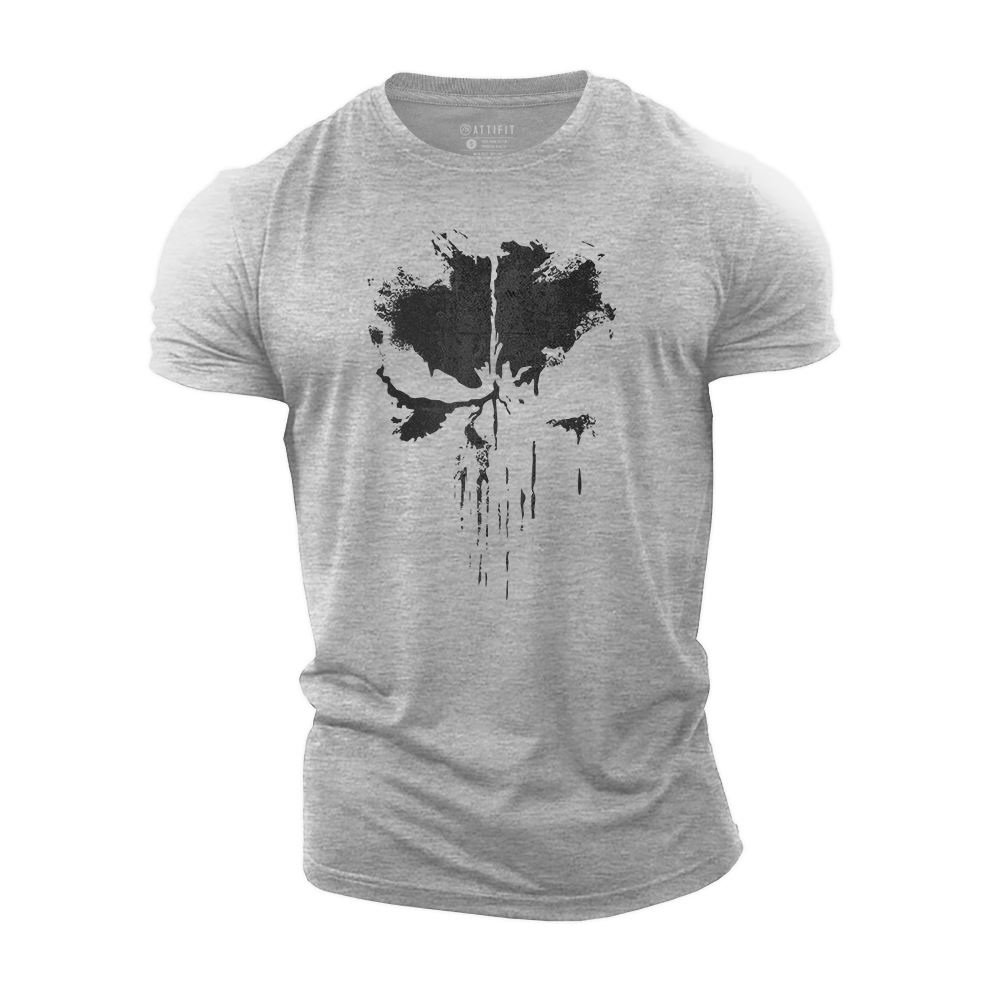 Iron Skull Cotton T-Shirt