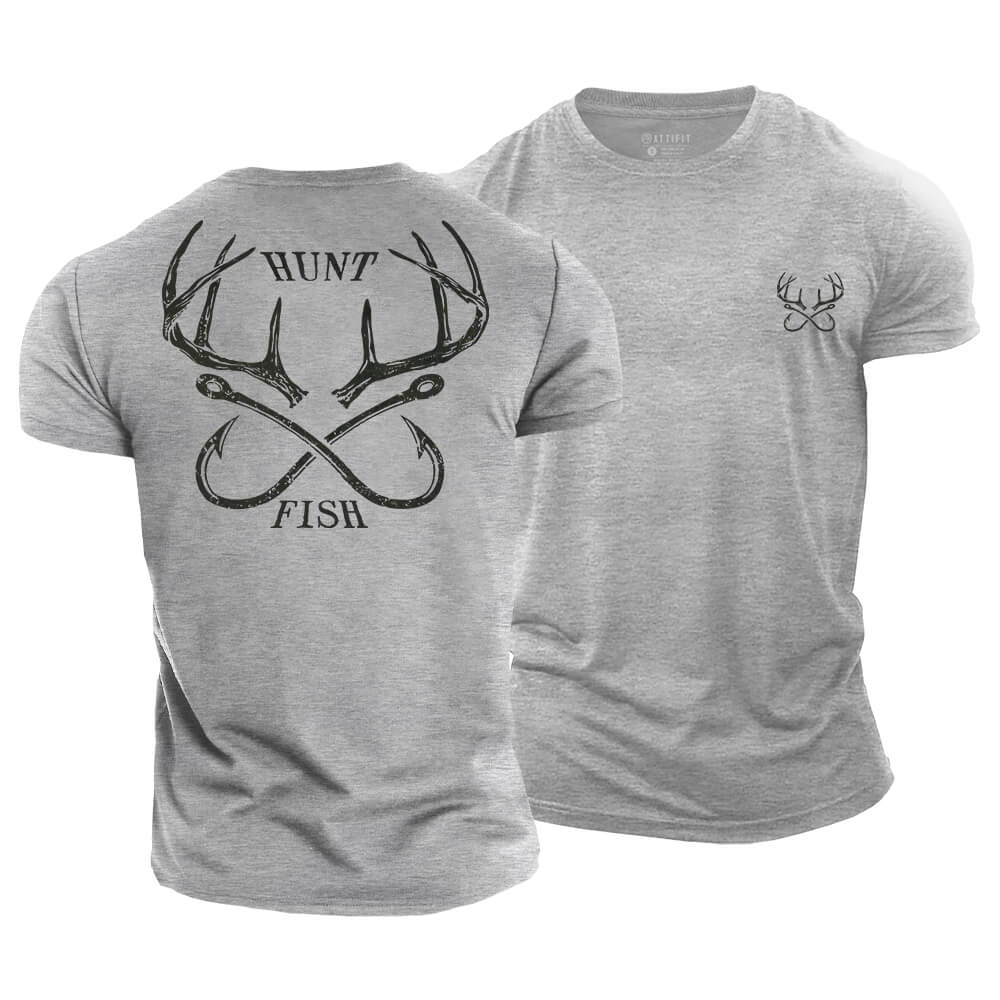 Hunt & Fish Cotton T-Shirt