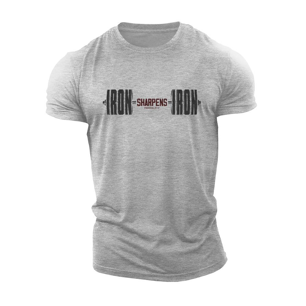 Iron Sharpens Iron Cotton T-Shirt