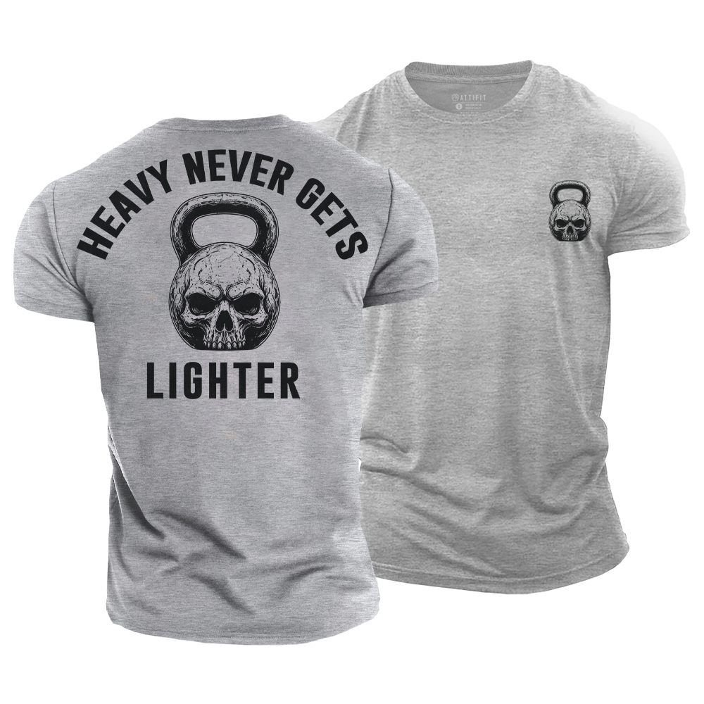 Heavy Never Gets Lighter Cotton T-Shirt
