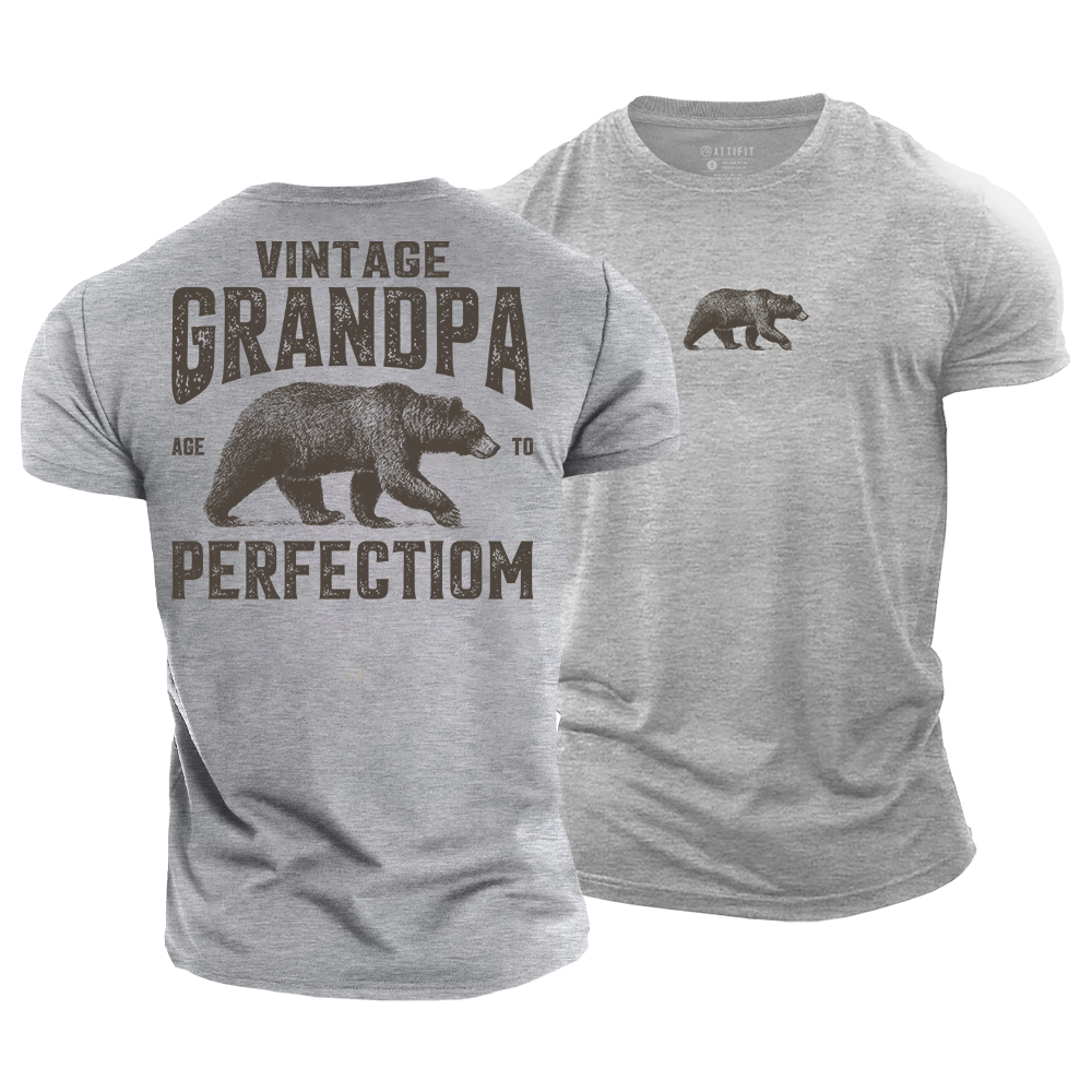 Vintage Grandpa Cotton T-Shirt