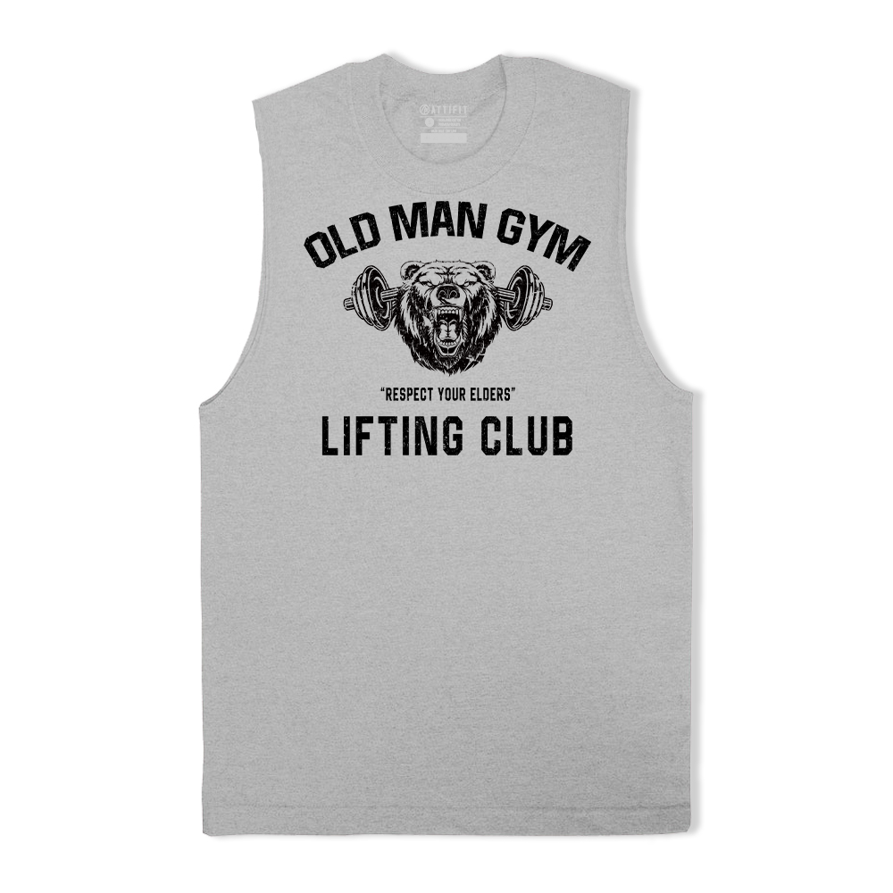 Old Man Gym Lifting Club Tank Top