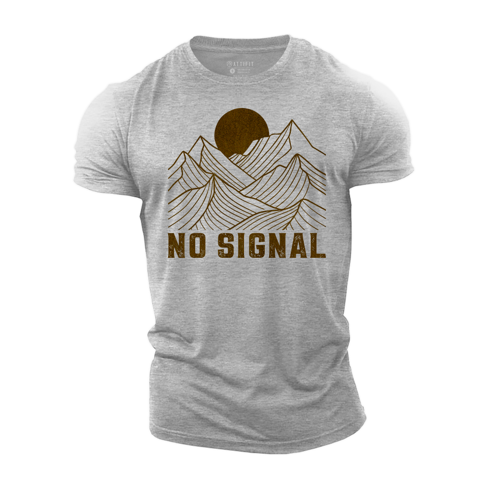 Sun over Silence Cotton T-Shirt