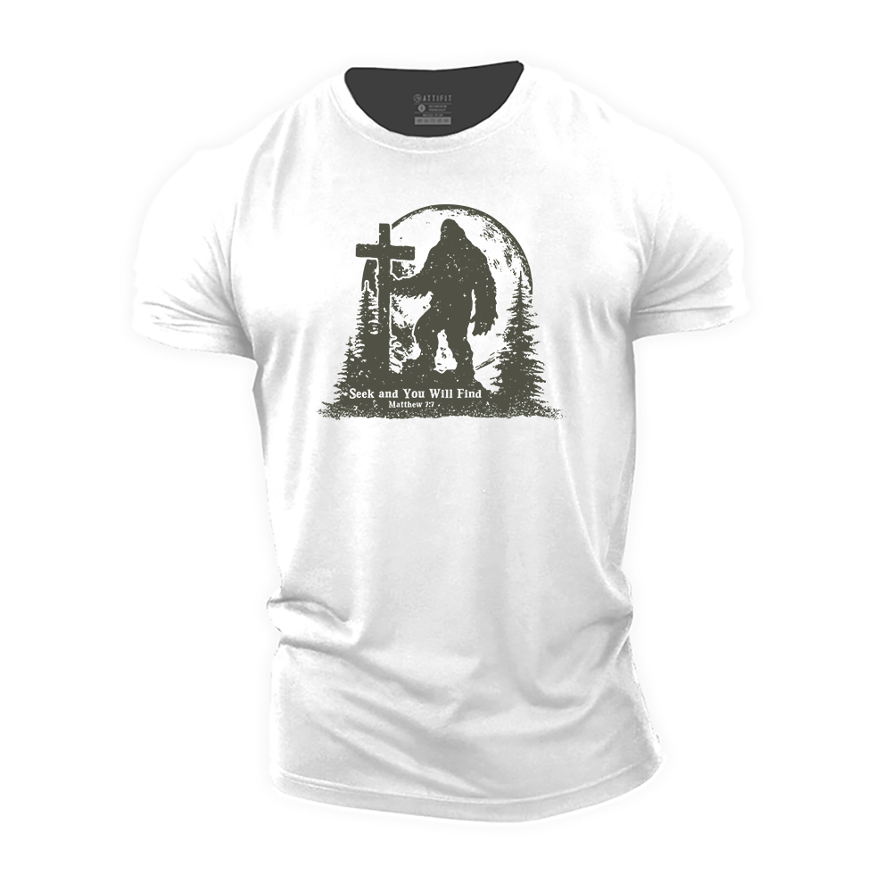 Seek and You Will Find Cotton T-Shirt