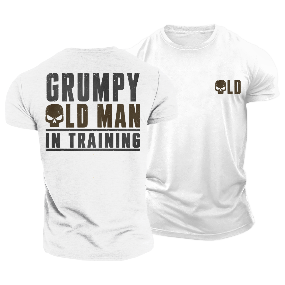Grumpy Man in Training Cotton T-Shirt