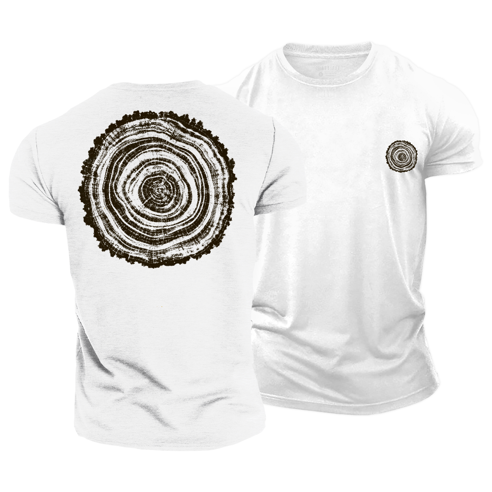 Rings of Time Cotton T-Shirt