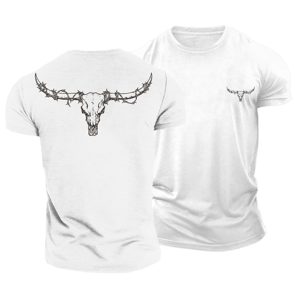 Barbed Outlaw Cotton T-Shirt