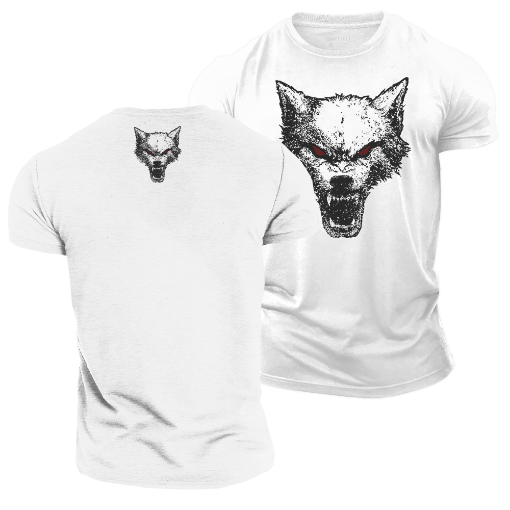 Predator Spirit - Wolf Cotton T-Shirt