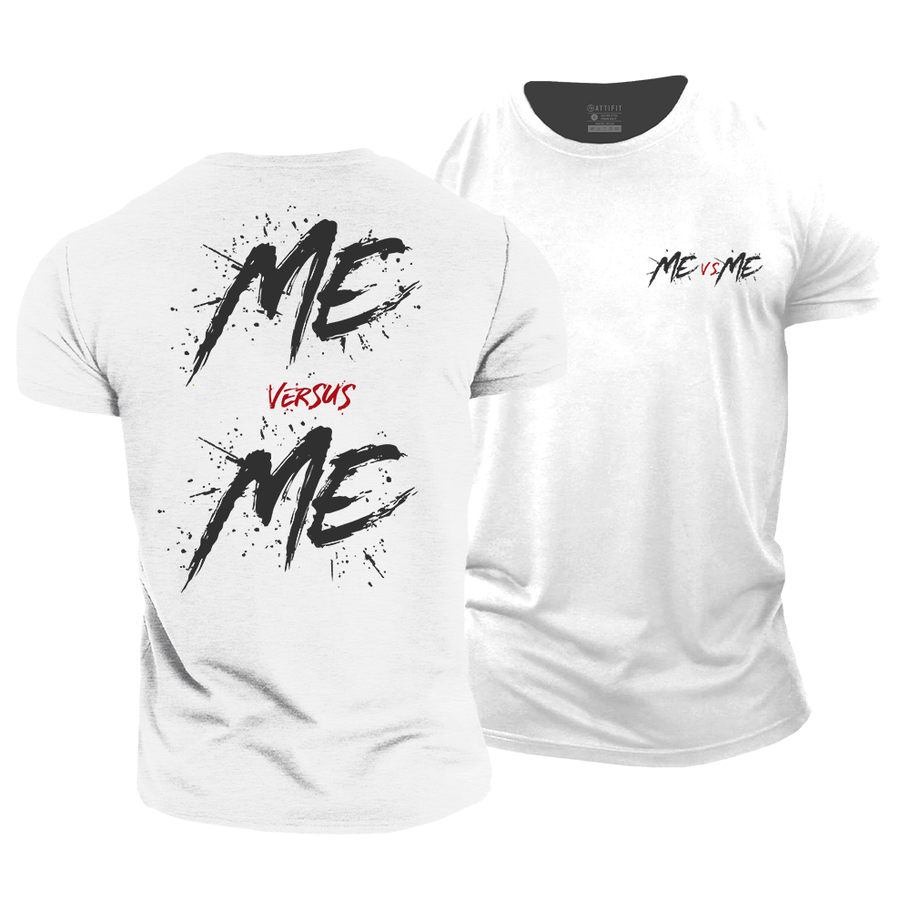 Me Vs Me Cotton T-Shirt
