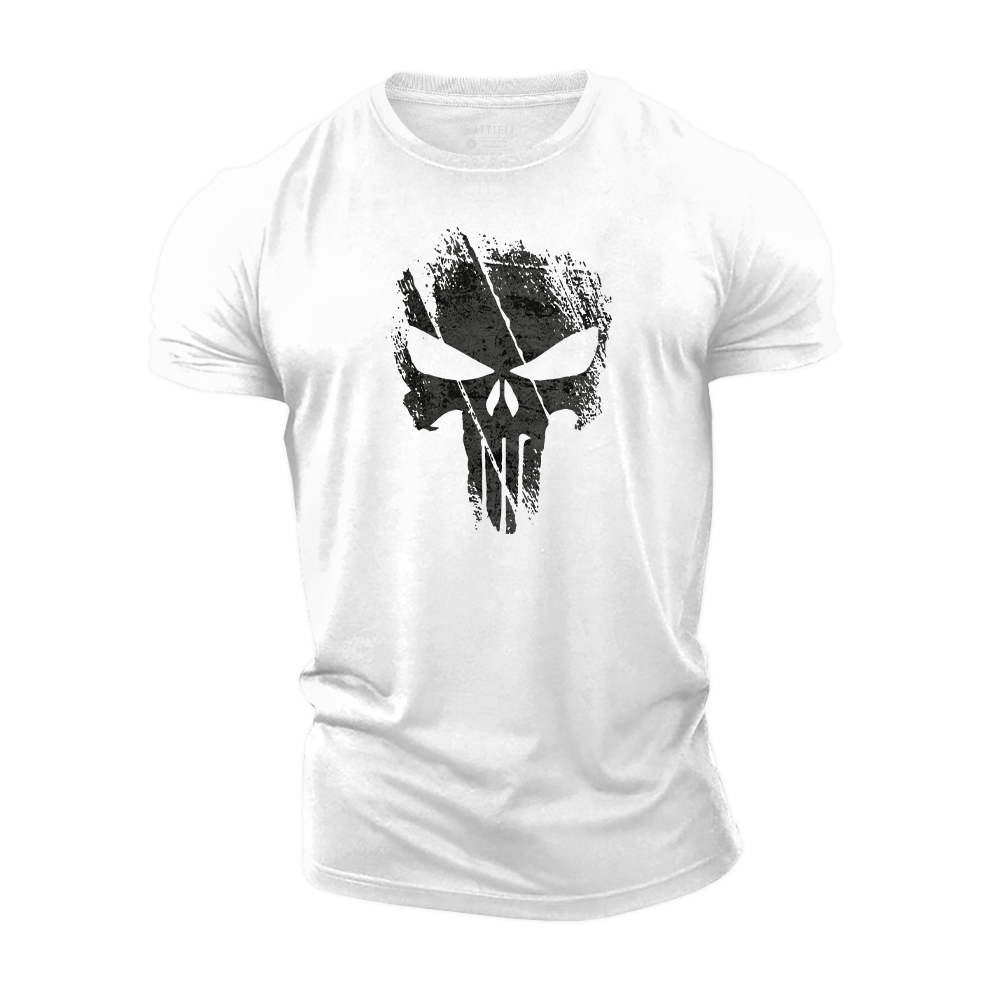 Skull Cotton T-Shirt