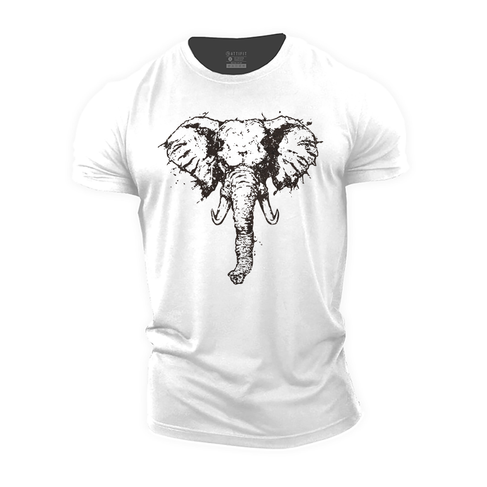 Elephant Cotton T-Shirt