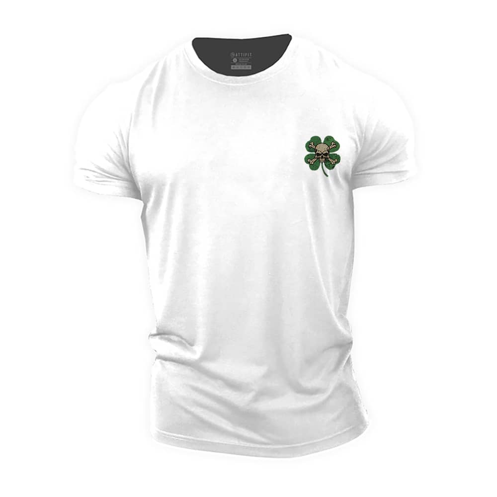 Mini Lucky Skull Cotton T-Shirt
