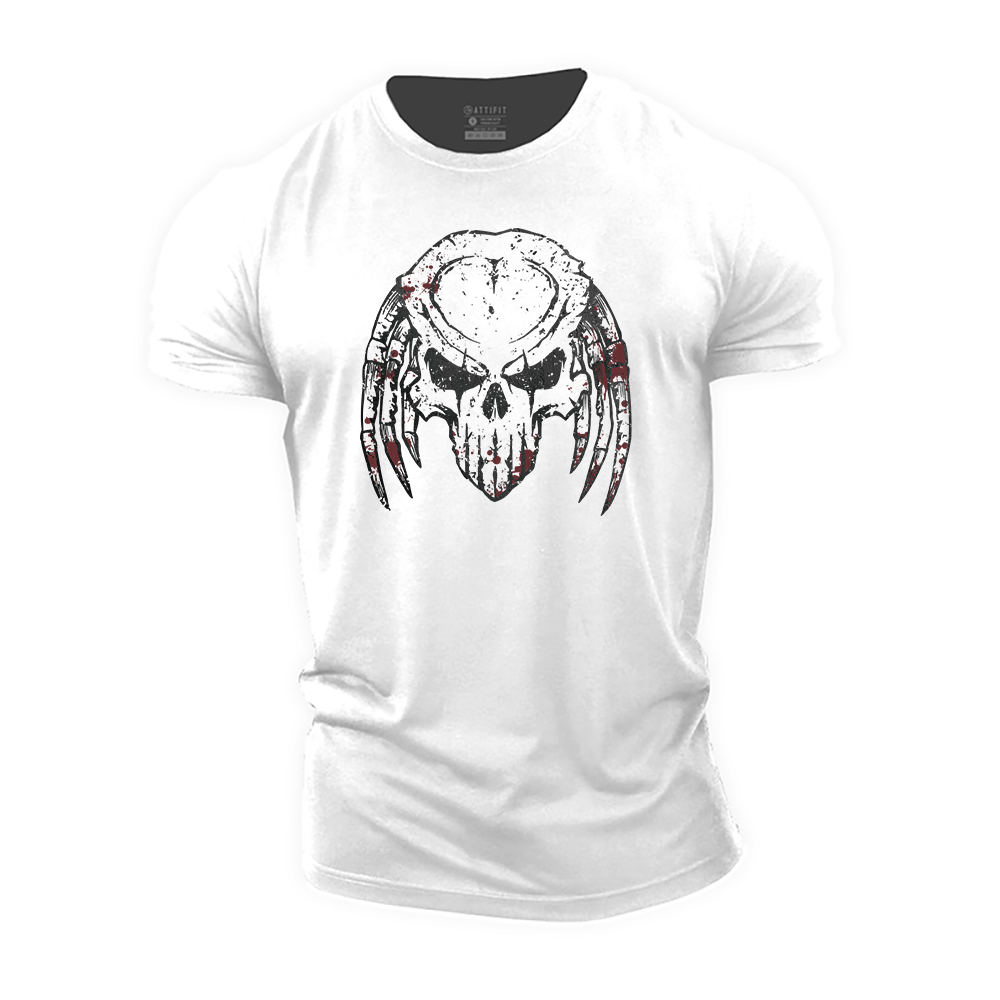Skull Warrior Cotton T-Shirt