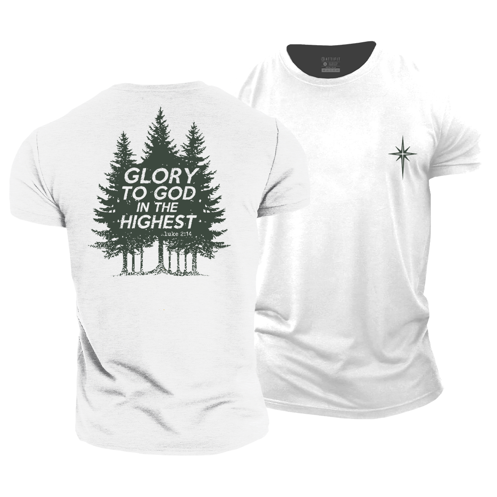 Glory to God Cotton T-Shirt