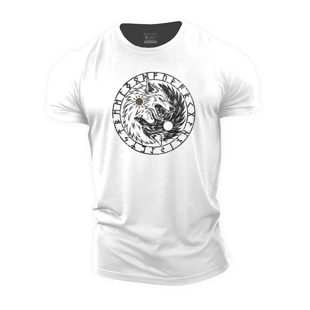Hati & Sköll Wolves Cotton T-Shirt
