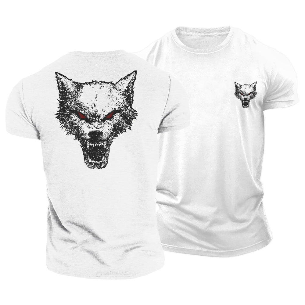 Predator Spirit - Wolf Cotton T-Shirt