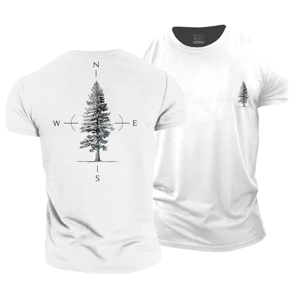 The Direction Of Trees Cotton T-Shirt