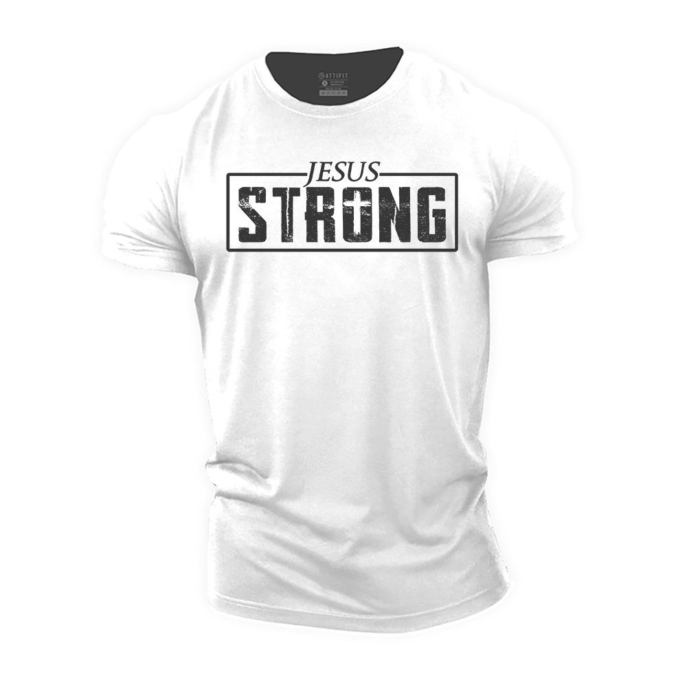Jesus Strong Cotton T-Shirt