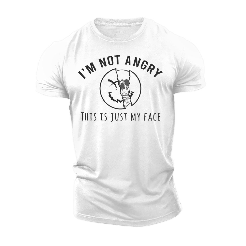 Just My Face Tee Cotton T-Shirt