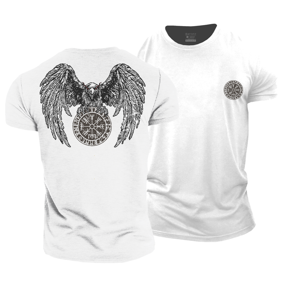Rune Wing Cotton T-Shirt