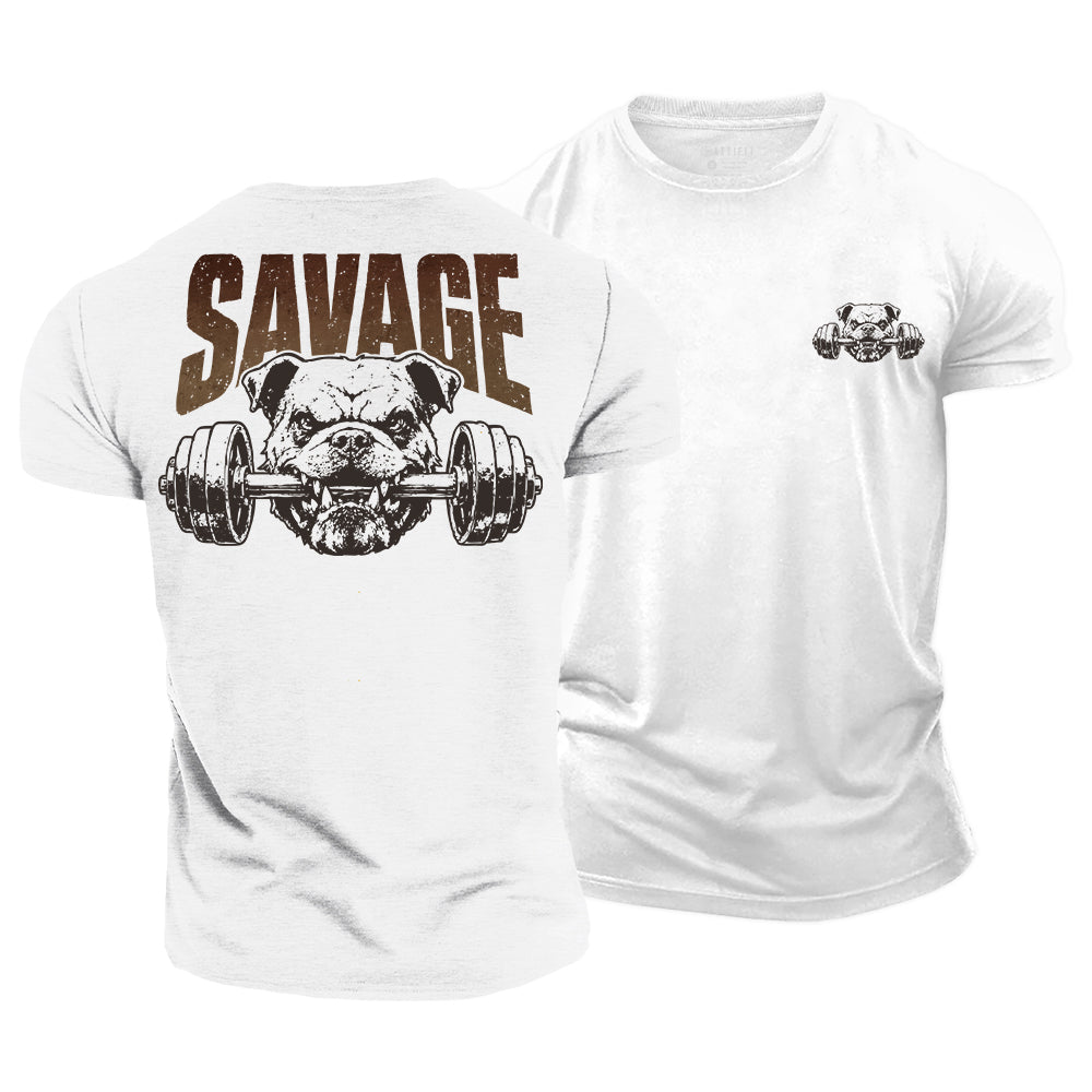Heavy Iron Savage Cotton T-Shirt