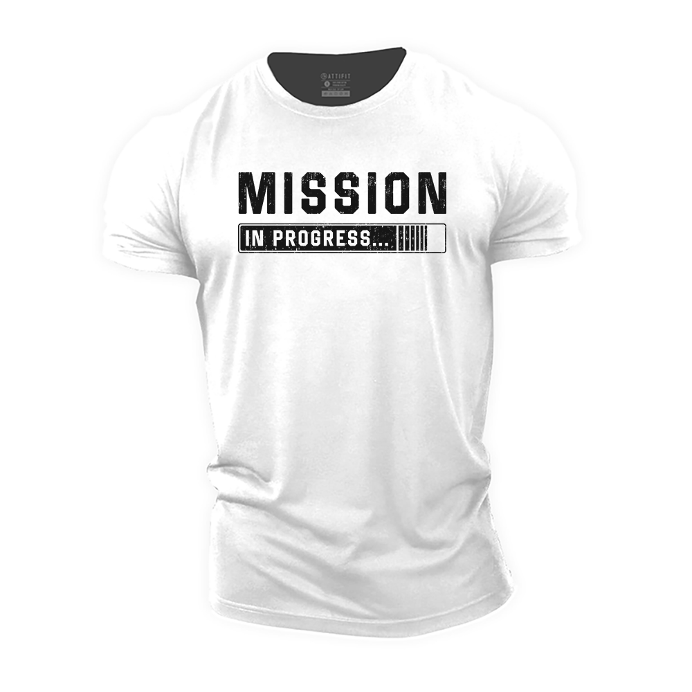 Mission in Progress Cotton T-Shirt